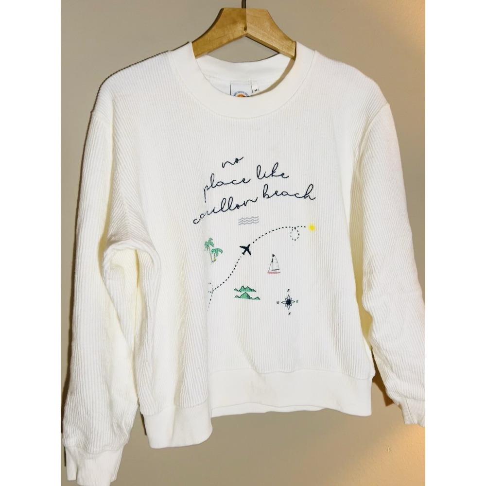 Always Smooth Sailing Boat House Apparel "no place like carillon beach" pullover